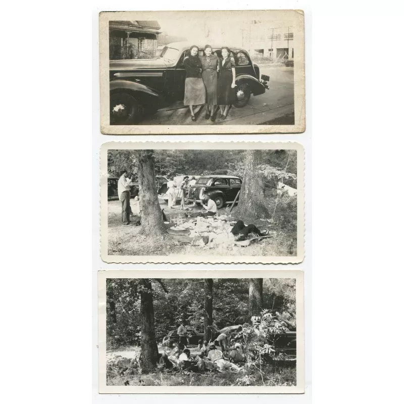 vintage-african-american-family-photos-1930s-40s-3-piece-set-black-white Vintage African American Family Photos 1930s-40s - 3-Piece Set, Black & White